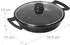 Relaxdays Servierpfanne 28cm grau