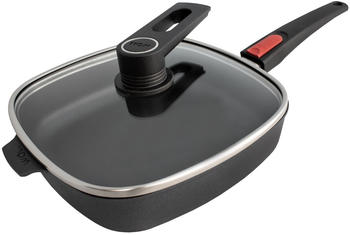 Woll Diamond Lite Induction Viereckpfanne mit Smart Lid 24 x 24 cm