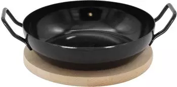 Karl Kr&uuml;ger Kr&uuml;ger Schlemmerpfanne Nostalgie 24cm schwarz