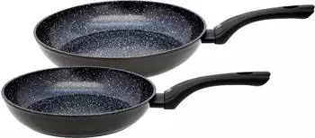 Elo Pfannenset Pure Belugo 24+28cm schwarz
