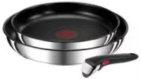 Tefal Pfannen-Set "Ingenio Preference, Pfannenset abnehmbarer Griff,