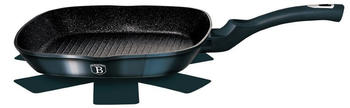 BerlingerHaus Granit Grillpfanne 28cm Metallic Aquamarine BH-1873