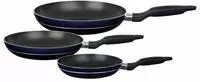 GSW Pfannen-Set "Temptura" Aluminium Set, 1x Pfanne 20cm, 24cm, 28cm, 3 Stk. tlg.