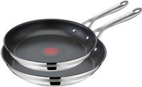 Tefal Pfannen-Set "Jamie Oliver Cook Smart" Edelstahl Set, Pfannen 24/28 cm, 2 Stk.
