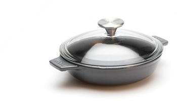 Woll Iron Servierpfanne rund Ø20cm carbon grey