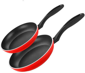 Fagor Maxima Set 2 Bratpfannen 20+24cm Rot