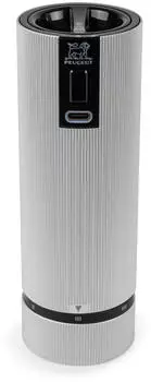 Peugeot Line Electric Elektrische Pfefferm&uuml;hle 15cm silber