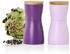 AdHoc Set Salzmühle und Pfeffermühle Twin Dark Purple & Light Purple (MP214)
