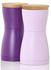 AdHoc Set Salzmühle und Pfeffermühle Twin Dark Purple & Light Purple (MP214)