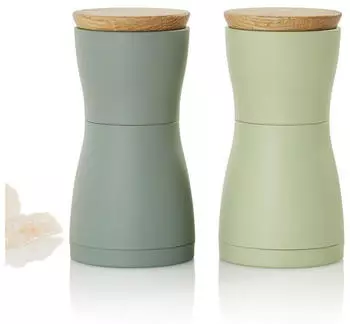 AdHoc Set Salzm&uuml;hle und Pfefferm&uuml;hle Twin Dark Green & Light Green (MP129)
