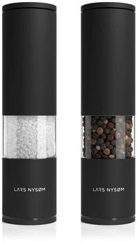 LARS NYSØM Salz und Pfeffer Mühle 2er Set carbon black