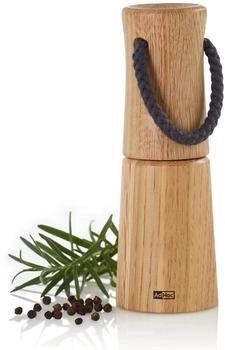 AdHoc Yaso Pfeffer- oder Salzmühle Eiche hell 17 cm (MP830)