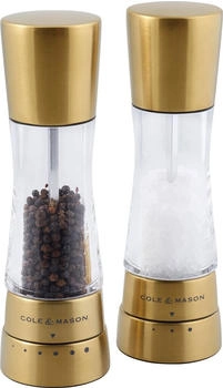 Cole & Mason Derwent Gold 2er Geschenkset