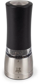 Peugeot Saveurs Peugeot Pfeffermühle Daman 16 cm Edelstahl Schwarz