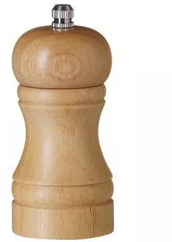Hendi Salzmühle aus Holz, Holz hell, ⌀50x(H)113mm