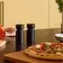 CrushGrind Helsinki Salz- und Pfeffermühlenset Black, Mini, 2-teilig