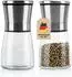 Intirilife Gewürzmühle 2er-Set, Glas und Edelstahl, manuell (DE-142508)