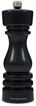 Cole & Mason London Salzmühle Buche schwarz glänzend 18cm (H233096)