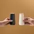 AdHoc Scape Salz- und Pfeffermühlen-Set, Keramikmahlwerk, schwarz/silber (MP157)