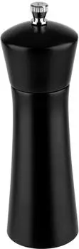 APS MIDNIGHT Gewürzmühle Akazienholz, schwarz, 17cm (40578)