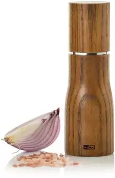 AdHoc LEVO Salz-/Pfeffermühle Esche nussbraun 15cm (MP847)