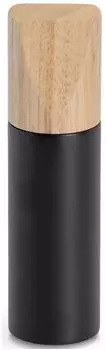 Zeller Salz-/Pfeffermühle manuell, schwarz/holzfarben, 50ml (24808)