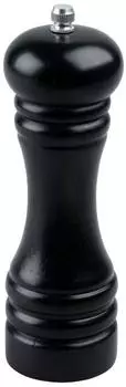 FMprofessional Salz- und Pfefferm&uuml;hle, Holz, schwarz, 18cm (22531)