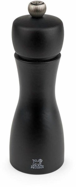 Peugeot Tahiti Pfeffermühle 15 cm schwarz matt