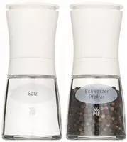 WMF Salz-/Pfefferm&uuml;hle "Trend" 2-tlg. Set, Keramik-Mahlwerk, aromadicht,