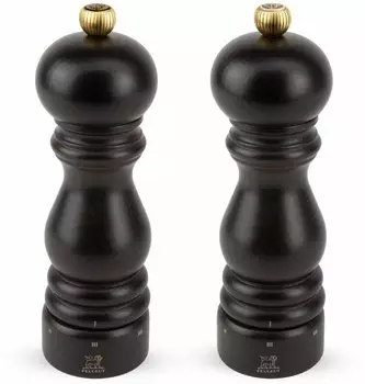 Peugeot Paris Salz- und Pfefferm&uuml;hle Set 18 cm schokolade