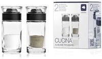 Leonardo Salz- & Pfefferstreuer Transparent Cucina 2tlg.