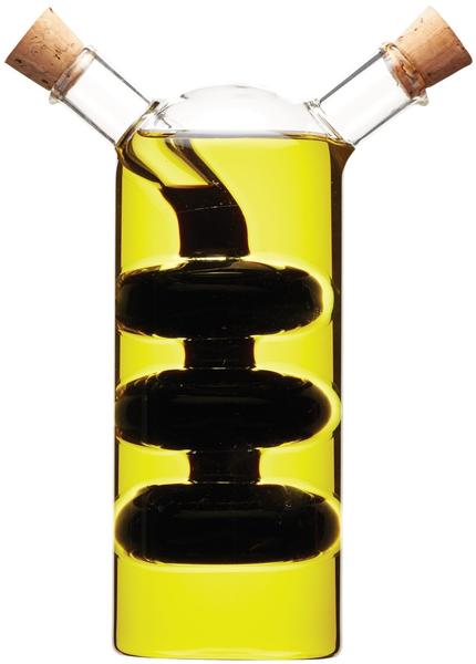 World of Flavours Italian Glass Dual-Essig und Öl-Flasche 300 ml100 ml