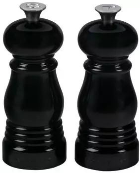 Le Creuset Salz- und Pfefferm&uuml;hle im Set 11 cm schwarz