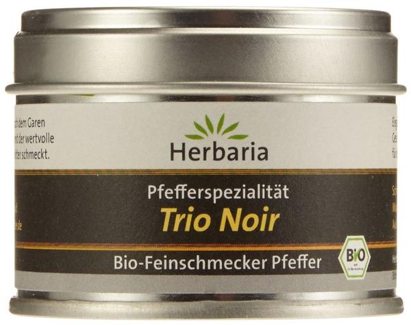 Herbaria Pfefferset Trio Noir mit Peugeot-Pfeffermühle bio (30g)