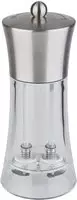 APS M&uuml;hle 40545 2in1 Salz/Pfeffer 18,5cm Edelstahl Acryl (40545)