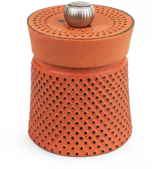 Peugeot Bali Fonte Pfeffermühle 8cm Gusseisen orange