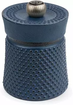 PSP Peugeot Peugeot Bali Fonte Pfefferm&uuml;hle 8cm Gusseisen blau