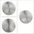 Relaxdays 12er Set Edelstahl silber (8,5 x 5 cm)