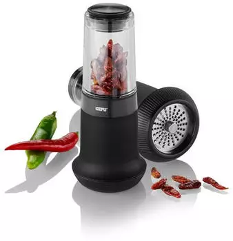 GEFU Chilimühle Chilischneider X-Plosion Schwarz