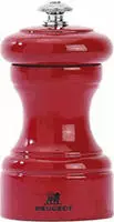 Peugeot 42630P01, Peugeot Bistro Pfefferm&uuml;hle 10 cm Passionsrot lackiert Holz