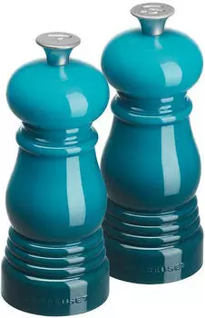 Le Creuset Salz- und Pfeffermühle im Set 11 cm Deep Teal