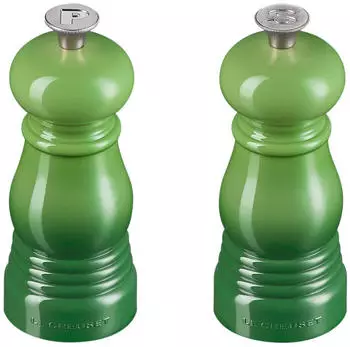 Le Creuset Salz- und Pfefferm&uuml;hle im Set 11cm Bamboo Green