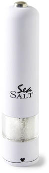 Rivièra Maison Söl Sea Salt Salzmühle - weiß - Ø 5 cm - Höhe 22 cm