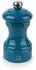 Peugeot Manual salt mill in lacquered wood blue 10 cm