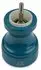 Peugeot Manual salt mill in lacquered wood blue 10 cm