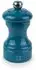 Peugeot Manual pepper mill in blue lacquered wood 10 cm