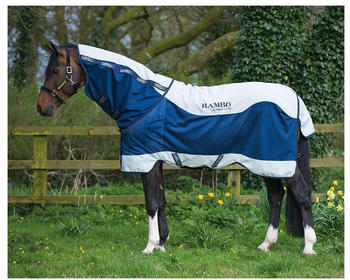 Horseware Rambo Summer Series Turnout 165cm navy grey