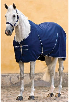 Horseware Rambo Stable Rug 200g 160 Navy/Navy & White