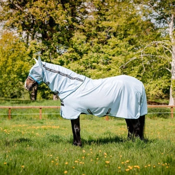Horseware Amigo Bug Rug Lunar Rock/ Navy & Lime 110 cm / 5'3