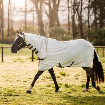 Horseware Amigo Ripstop Hoody Chalk/ Navy & Rose 85 cm / 4'3